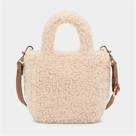 maribel-mini tas van imitatie lammy|UGG Maribel Mini Bag Sherpa Dames Tas .